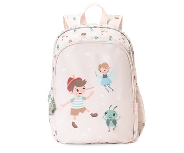 Mochila Mediana The Wooden Boy + Llavero