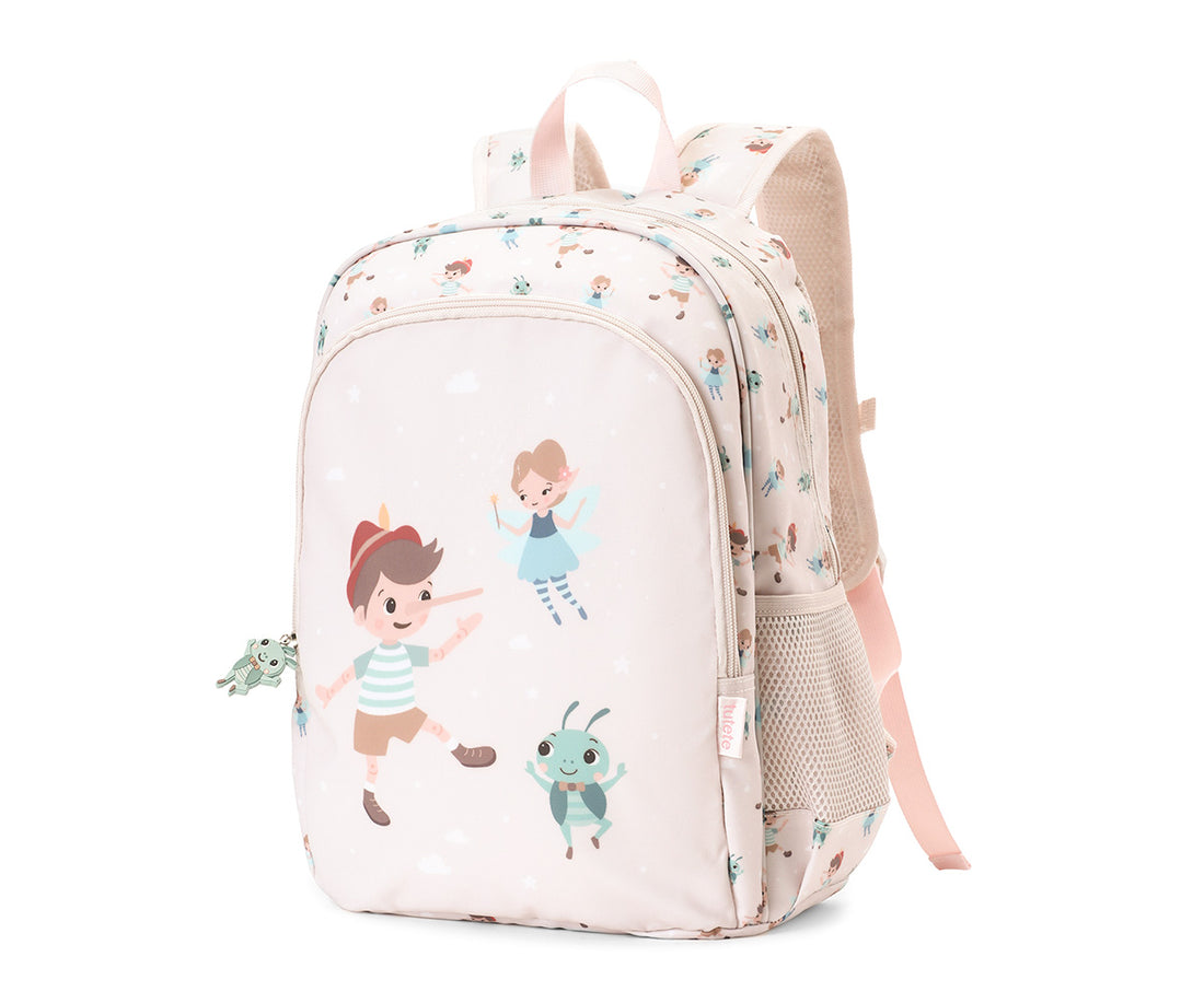 Mochila Mediana The Wooden Boy + Llavero
