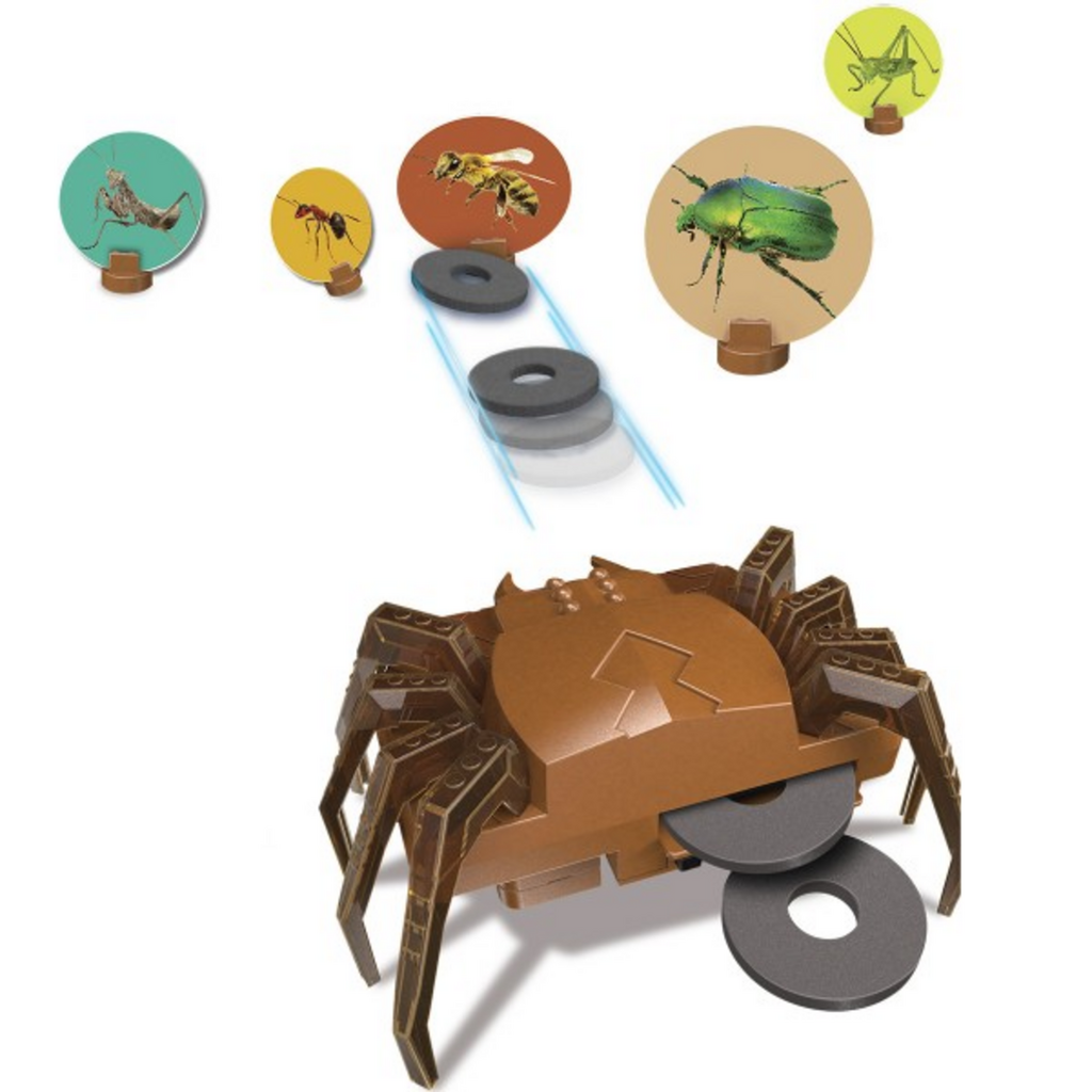 Lanzador de Discos SpiderBot de Hape