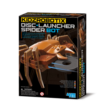 Lanzador de Discos SpiderBot de Hape