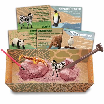 Kit de Excavación de Animales Salvajes 4M