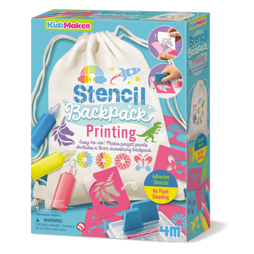 Kidz Maker Stencils Decora tu Mochila de Hape