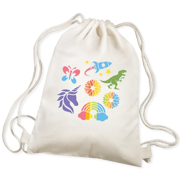 Kidz Maker Stencils Decora tu Mochila de Hape