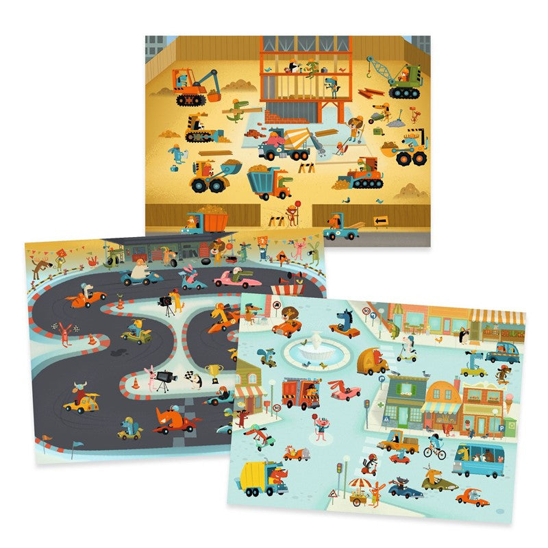 Calcomanías Asfalto de Djeco