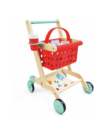 Carro De La Compra Little Shopper's Cart & Basket Hape