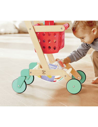 Carro De La Compra Little Shopper's Cart & Basket Hape
