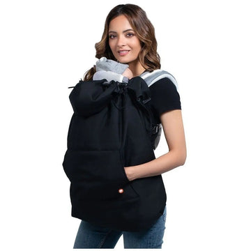 Cobertor de porteo invierno Wombat Charcoal Grey