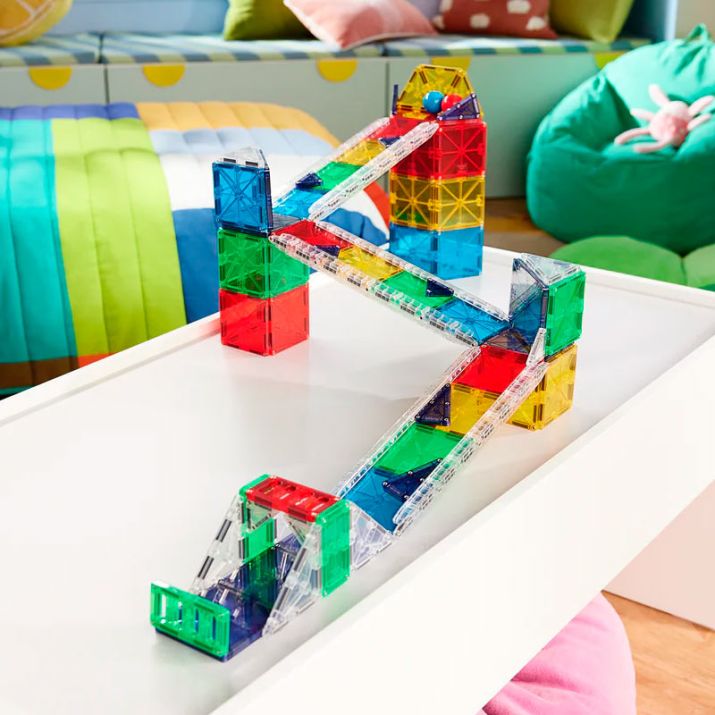 Juego de Construcción MAGNA-T Rail Racers Set 90 piezas