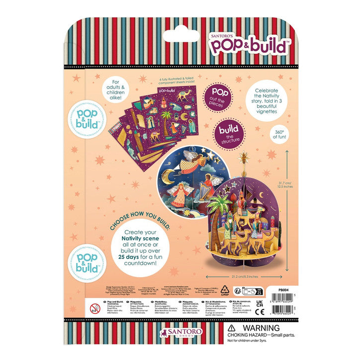 Calendario de Adviento Pop and Build Pesebre