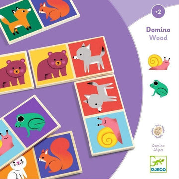 Juegos Educativos Domino Wood Djeco