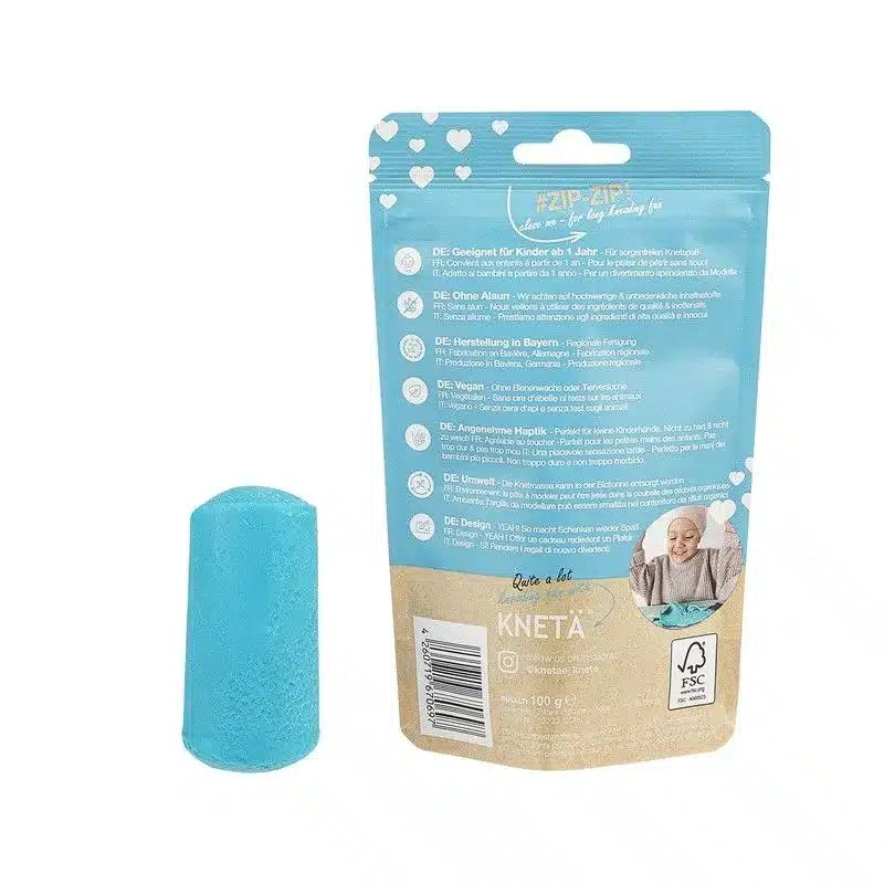 Bolsa Plastilina 100gr Turquesa Knetä