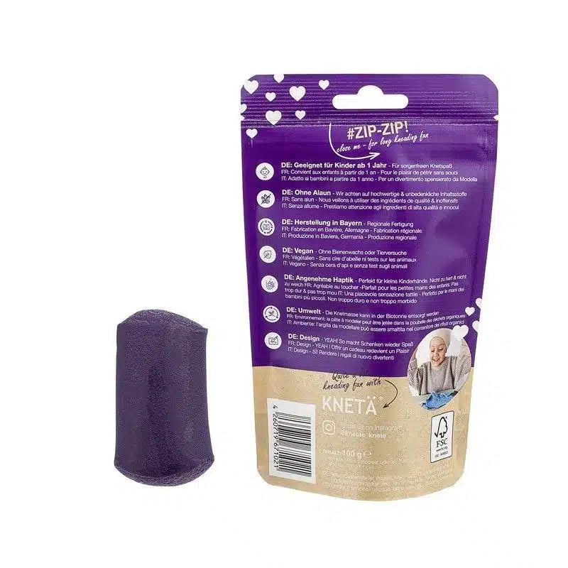 Bolsa Plastilina 100gr Morado Knetä