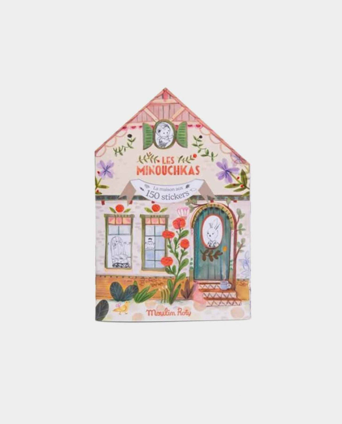 Cuadernos Pegatinas Minouchkas 20pag. Moulin Roty