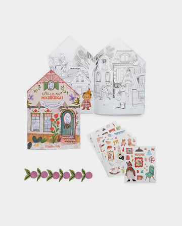 Cuadernos Pegatinas Minouchkas 20pag. Moulin Roty