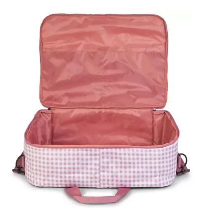 Maleta Infantil Vichy Rosa Saro