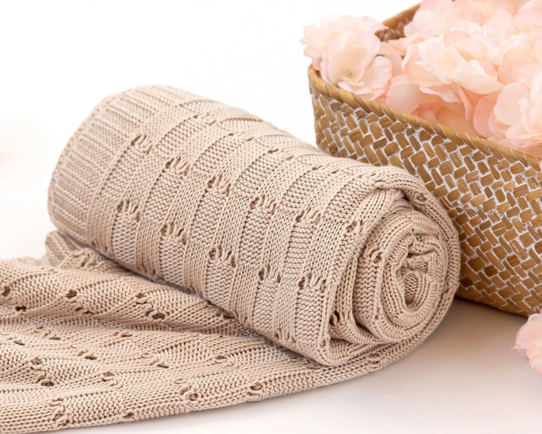 Mantita de Bambú Beige Kiokids
