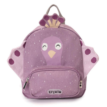 Mochila Pequeña Pavo Real de Trixie