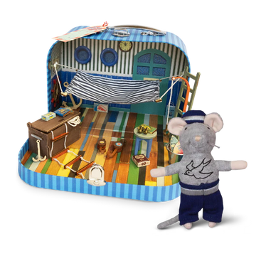 Maletín Camarote Abuelo Sailor "Mouse Mansion to Go" La Casa de los Ratones