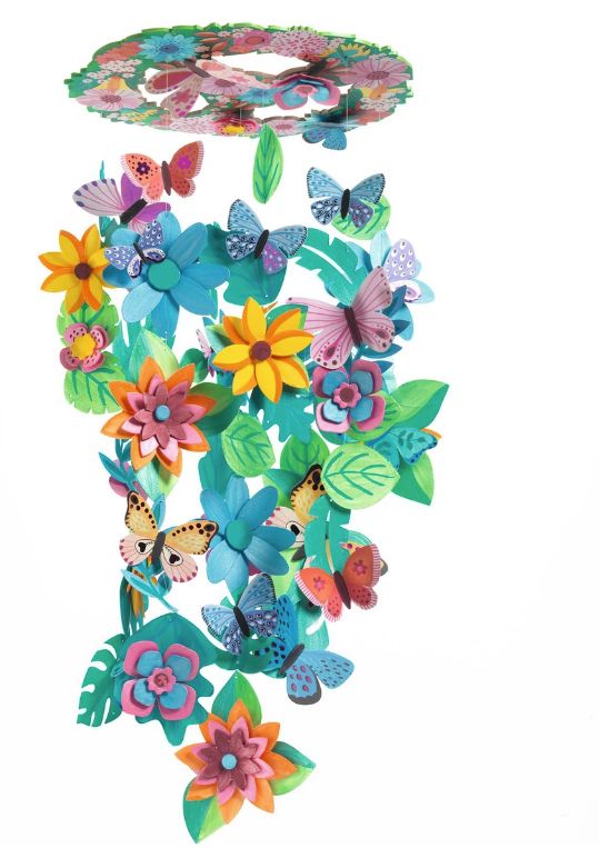 DIY Movil Deco Primavera de Djeco