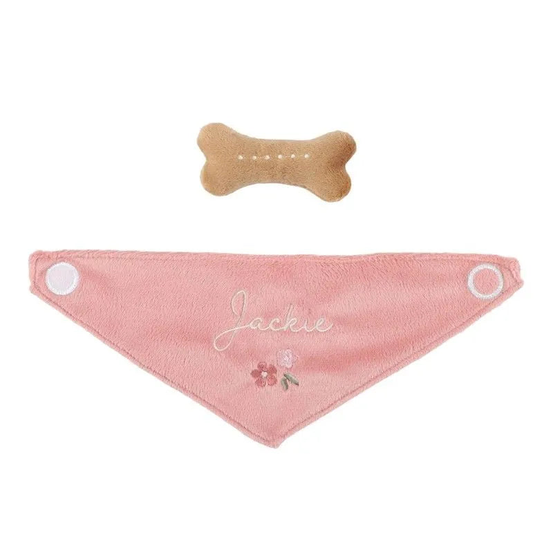 Perrito Peluche Jackie Con Bolsa Little Dutch