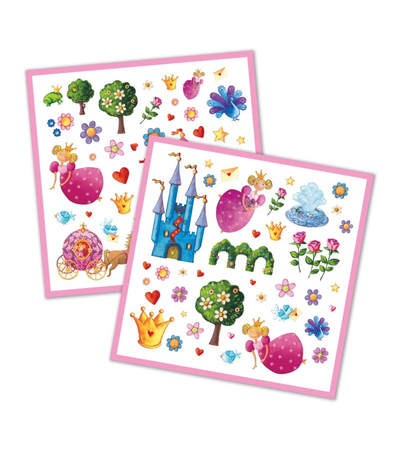 Pegatinas Princesa Margueritte de Djeco