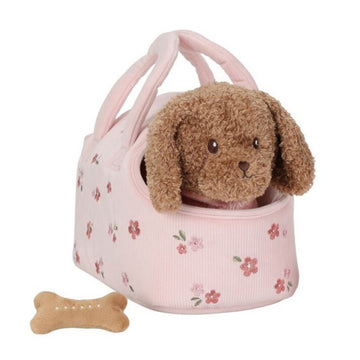 Perrito Peluche Jackie Con Bolsa Little Dutch