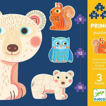 Puzzle Evolutivo En el Bosque Djeco