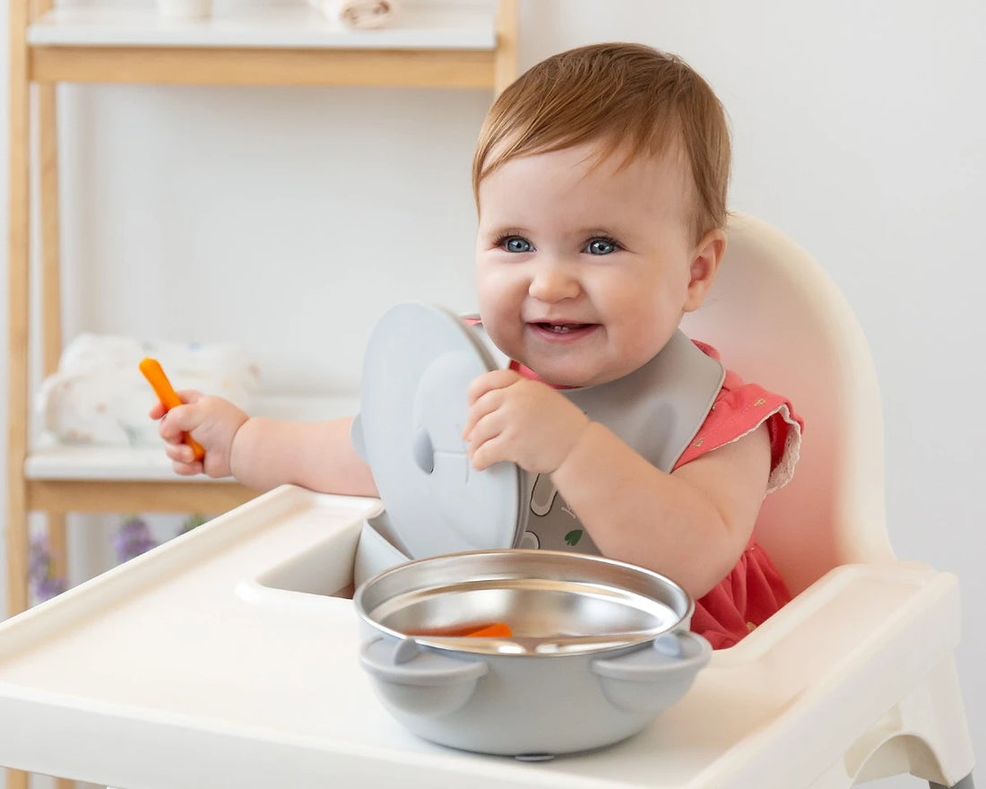 Recipiente Térmico para Alimentos en Acero Inoxidable Gris Kiokids