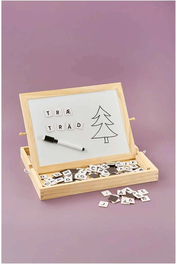 Caja Juega y Aprende Letras y Números Jabadabado