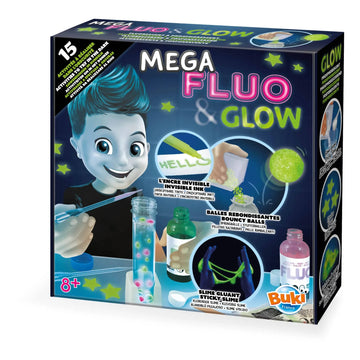 Mega Glow y Fluo de Buki