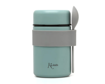 Termo Papillero de Acero Inoxidable 500ml con Cuchara Sage Kiokids