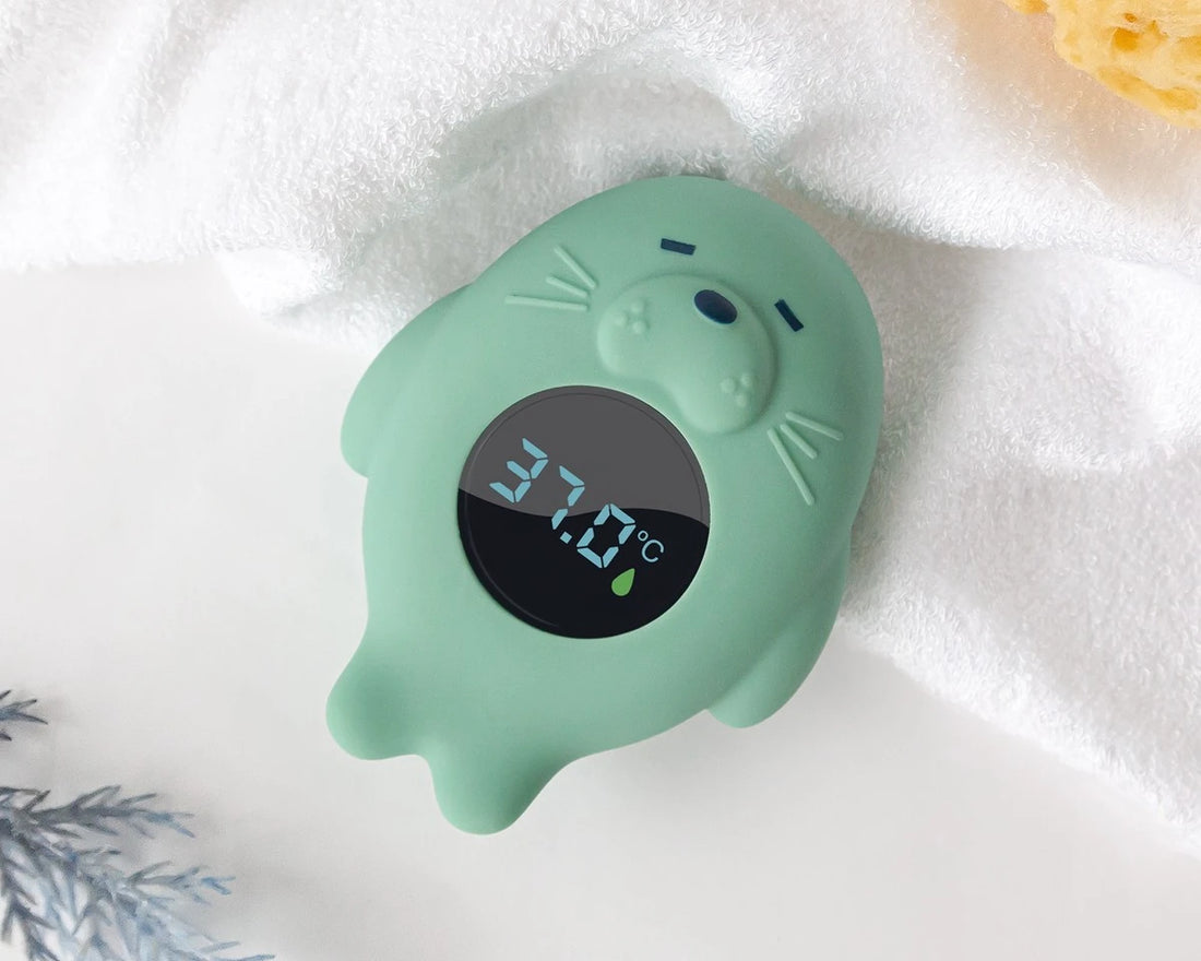 Termómetro Eléctrico Digital Verde para Bebés Kiokids